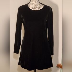 Banana Republic Black Long Sleeve Dress